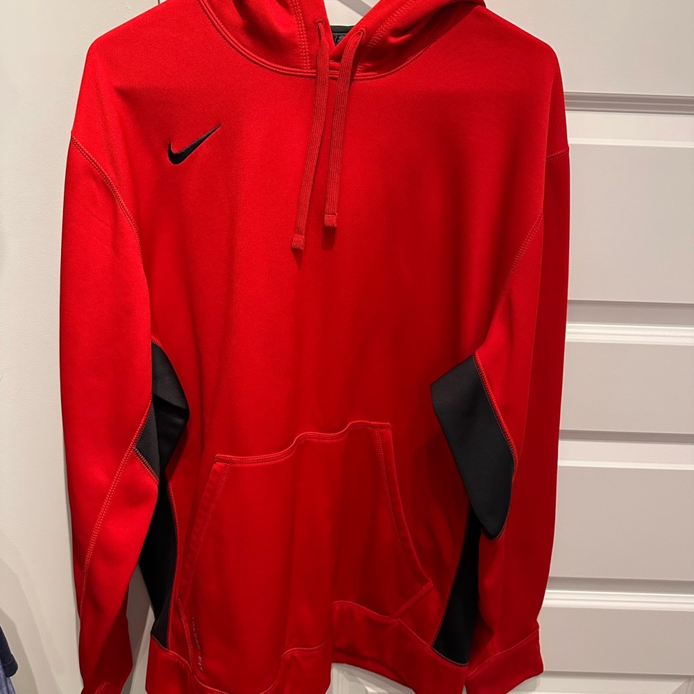 Nike Therma-Fit Red Hoodie